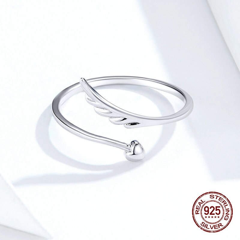 Angel Wing Open Ring
