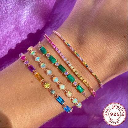 S925 Star Circle Bracelet