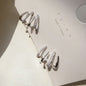 Minimal Metal Stud Earrings