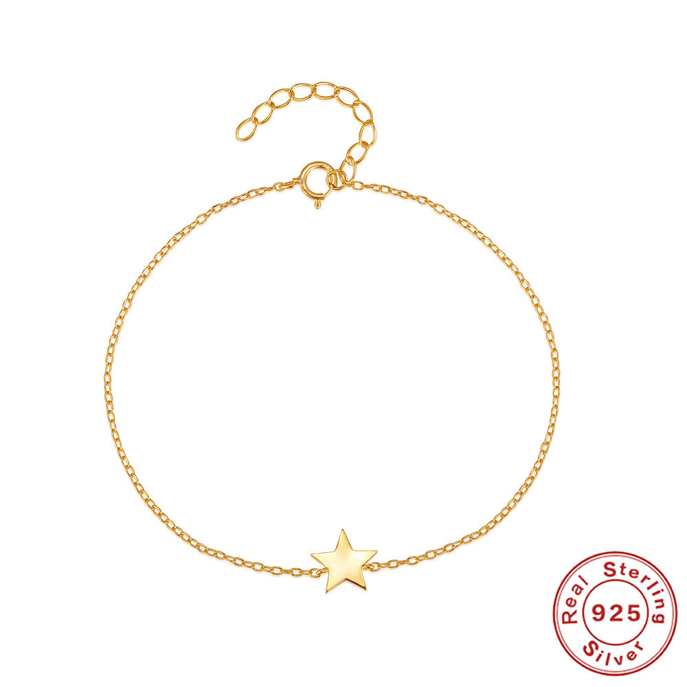 S925 Star Circle Bracelet