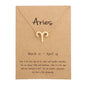 Aries Zodiac Pendant Necklace
