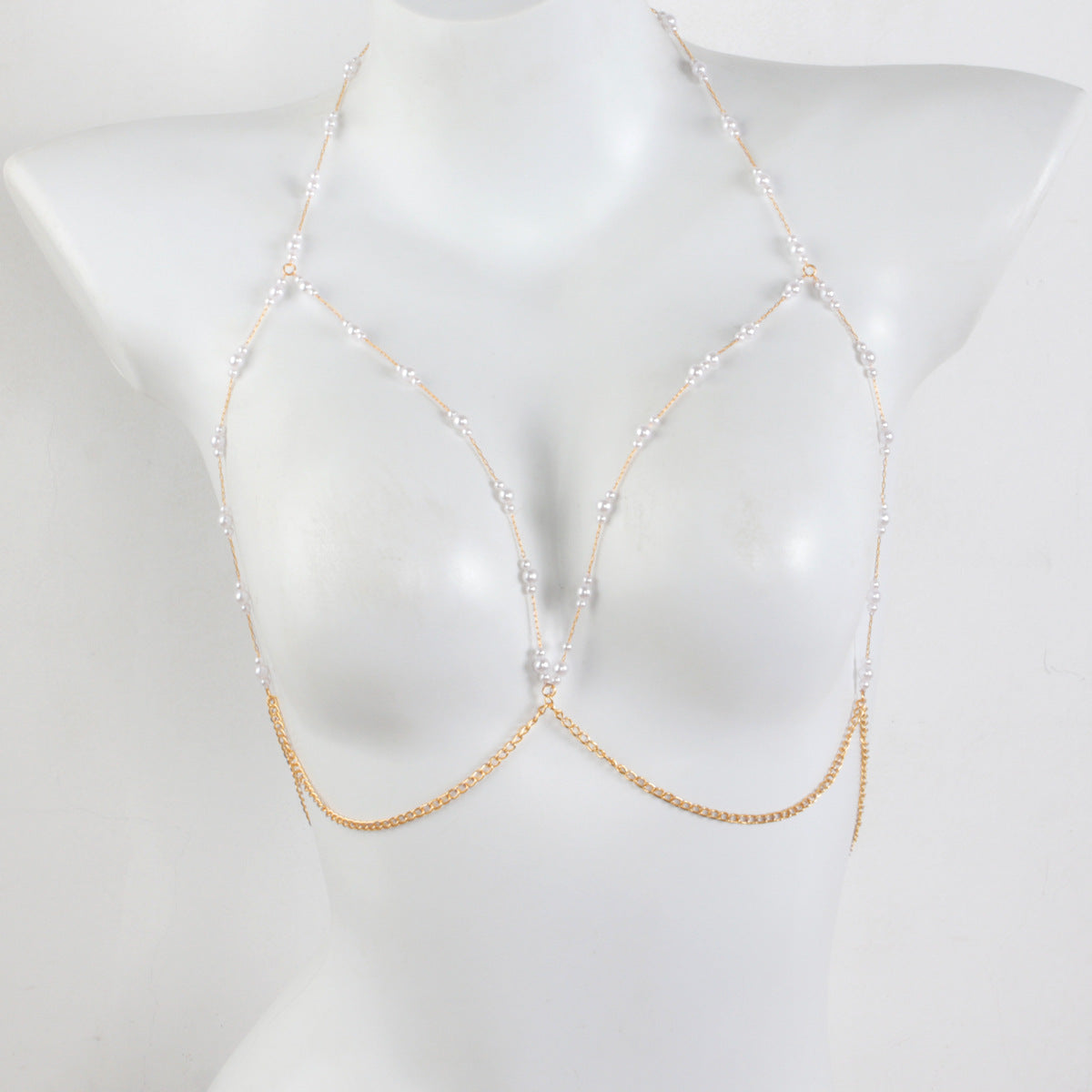 Pearl Clavicle Body Chain