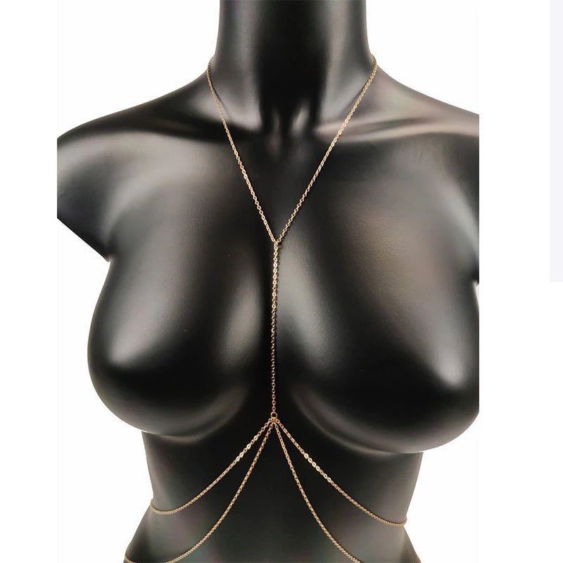 Pearl Clavicle Body Chain