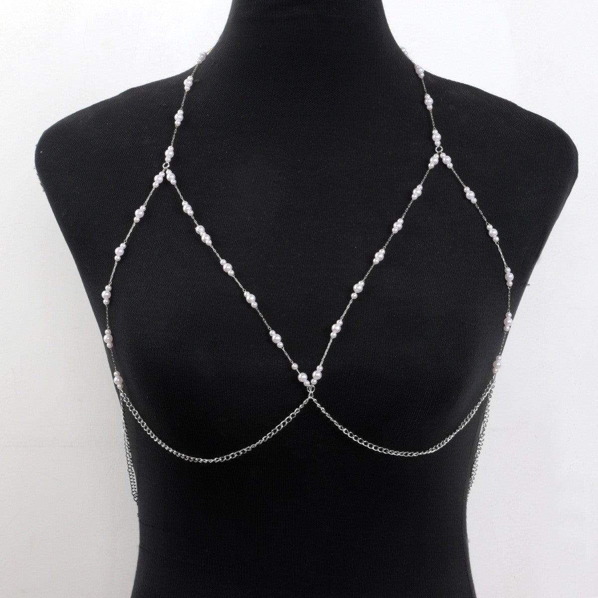 Pearl Clavicle Body Chain
