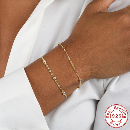 S925 Star Circle Bracelet