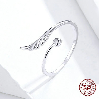 Angel Wing Open Ring