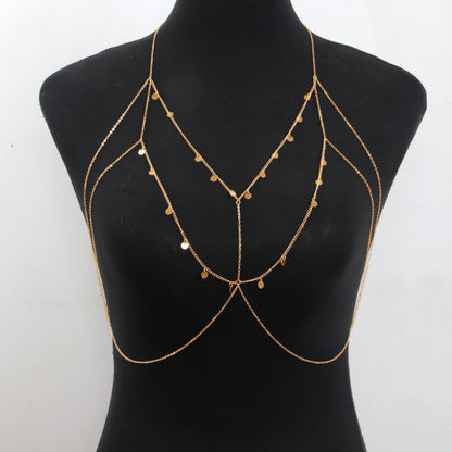 Pearl Clavicle Body Chain