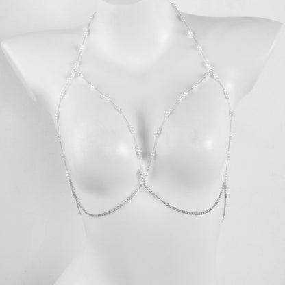 Pearl Clavicle Body Chain