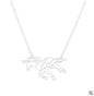 Origami Unicorn Pendant Necklace