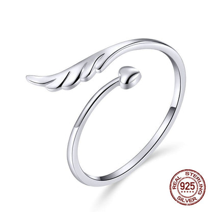 Angel Wing Open Ring