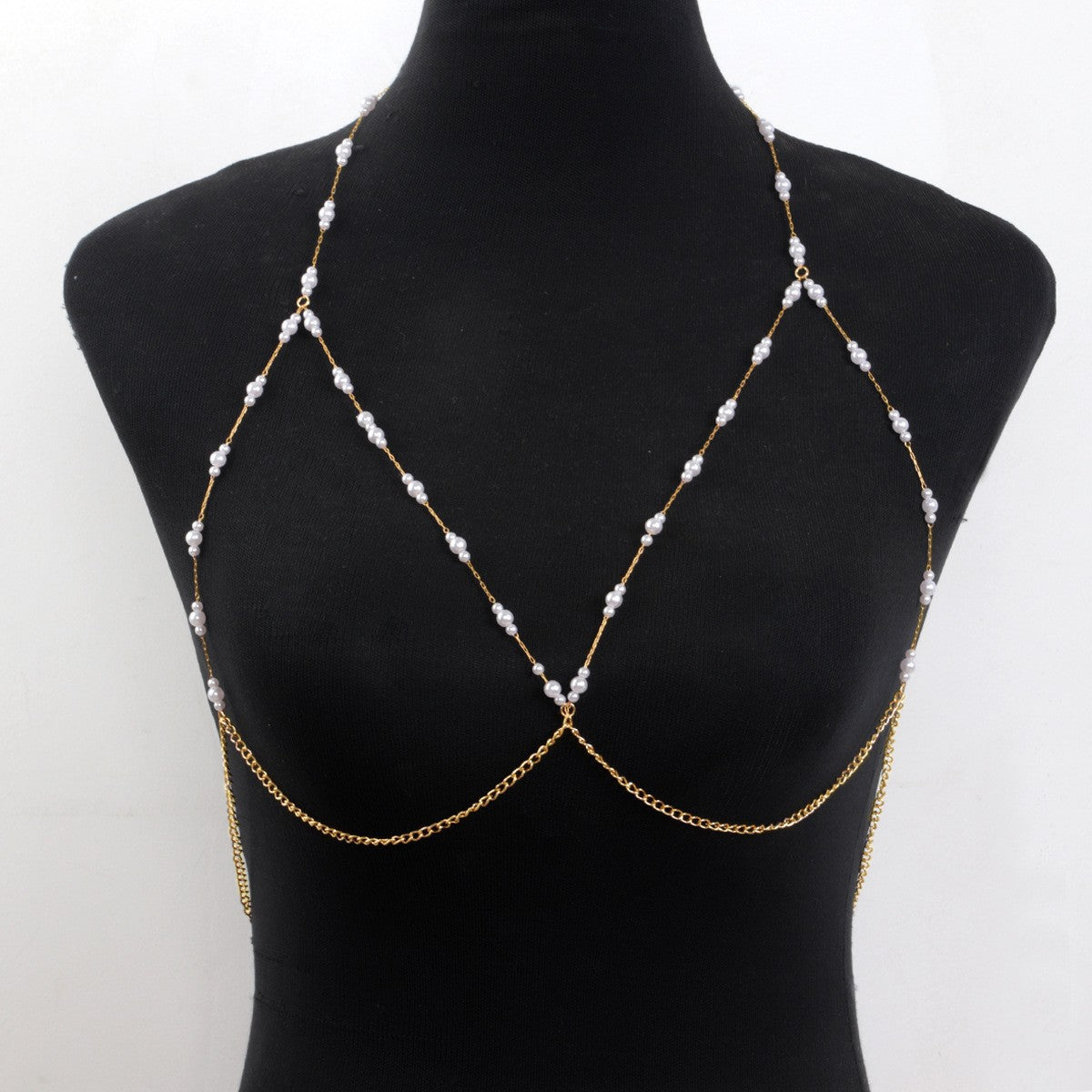 Pearl Clavicle Body Chain