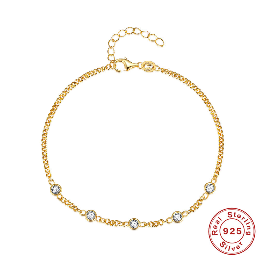 S925 Star Circle Bracelet